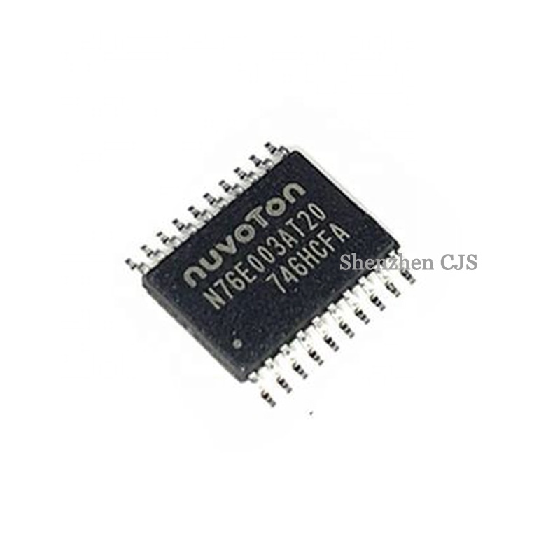 100% Оригинальный N76E003AT20 N76E003AT N76E003 TSSOP-20 встраиваемые процессоры контроллер 8 бит 16 МГц флэш-памяти типа микроконтроллер