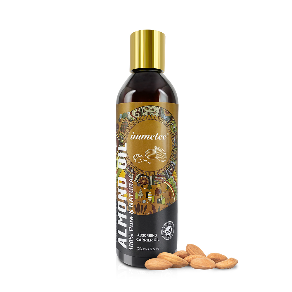 IMMETEE Essential Orangic Sweet Moistening Converging Repairing Skin Almond Oil