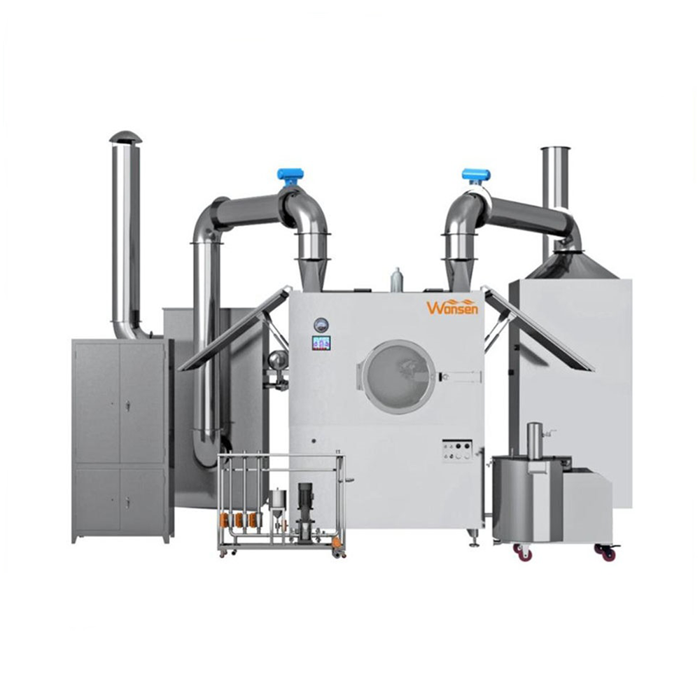 High Efficient Pharmaceutical film coating machine with CIP Sugar coating machine