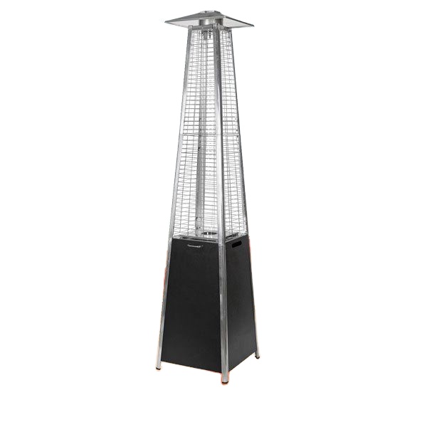 ISO9001 Chinese Manufacturer outdoor gas patio heater flame quartz tube pyramid heater