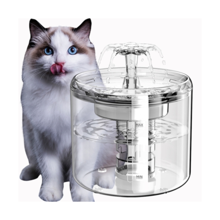 ZYH Smart Automatic Pet Drinking Water Dispenser Cat Dog Fountain Dispenser 2.6L