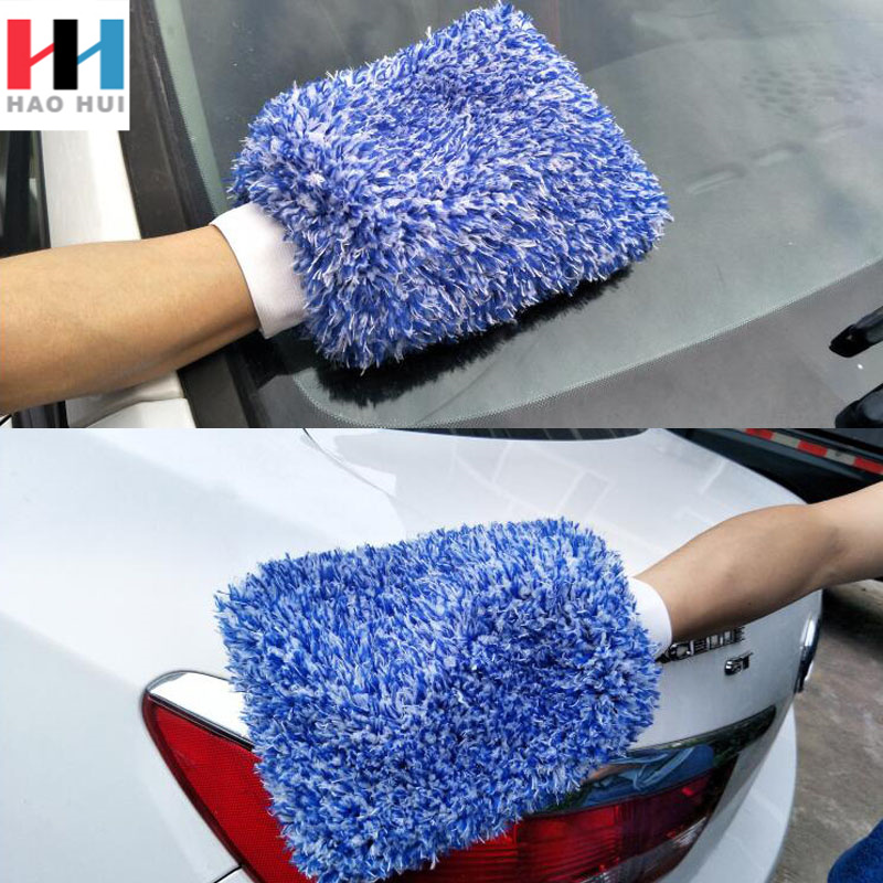 Soft Car Cleaning Ultra Soft Car Wash Mitt Easy To Dry Auto Detailing Mitt Microfiber Madness Wash Mitt