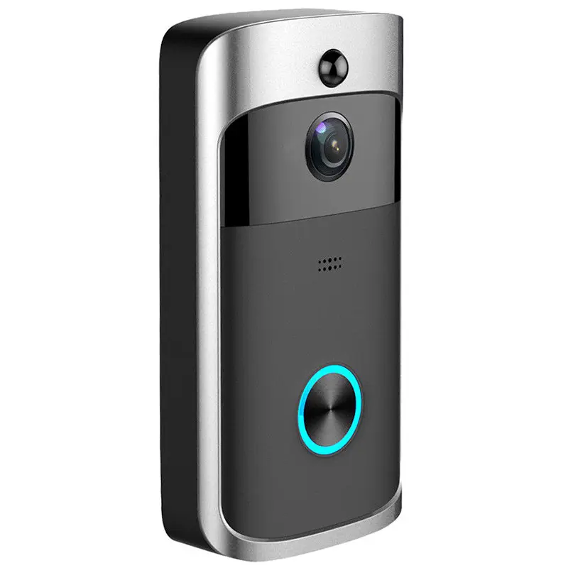 Новый Видеозвонок V5 с Wi-Fi 1080P, Умный домашний дверной звонок с камерой безопасности, беспроводной дверной Звонок