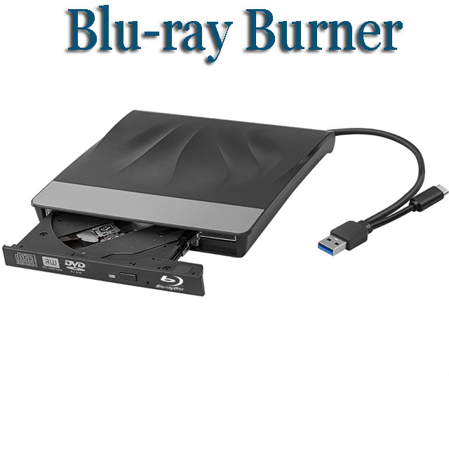 Портативный DVD-проигрыватель blu-ray USB 3,0, внешний dvd-проигрыватель blu-ray BD