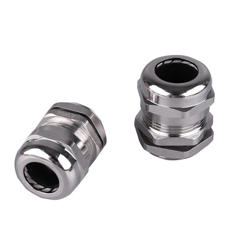 2021 Customized Nickel Plated 304 Metal Electrical Stainless Steel Cable Glands