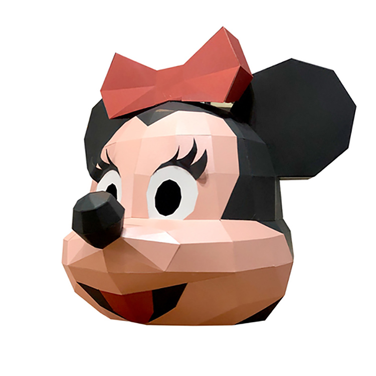 Уход за кожей лица для женщин рождественской костюмированной игры 3d одноразовые бумажные Мягкие Уход за кожей лица маска для головы