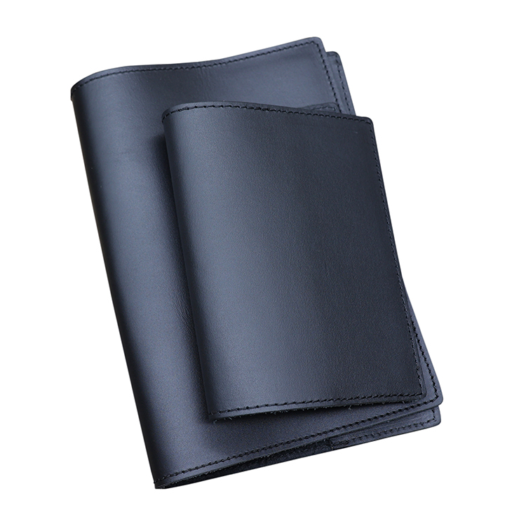 Stamping Logo Death Note Notebook Cover Office Stationery Black Real Leather Journal Cover