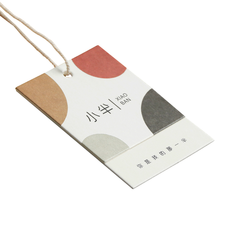New Design Minimalist Style Code Tag Gift Google Play for Garment