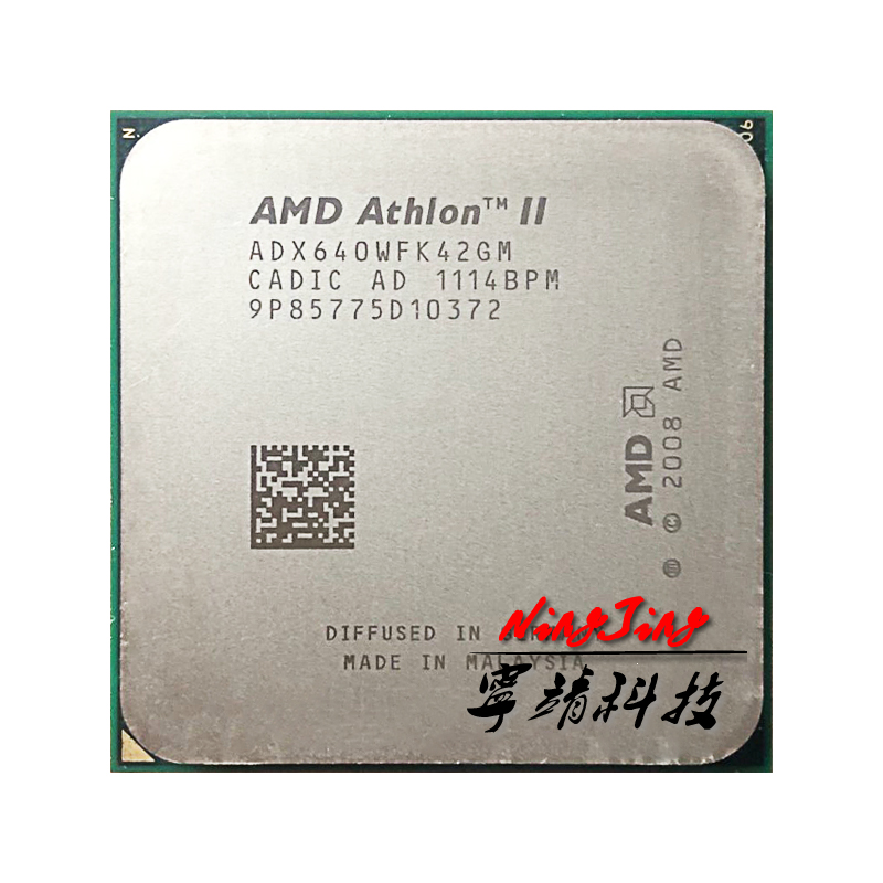 Четырехъядерный процессор AMD Athlon II X4 640 3 ГГц ADX640WFK42GM разъем AM3