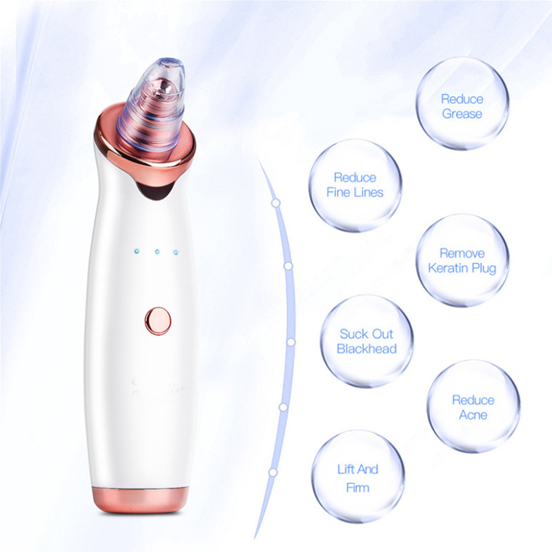 Rechargeable Electric Nose Strip Pore Cleaner Blackhead Remover Vacuum