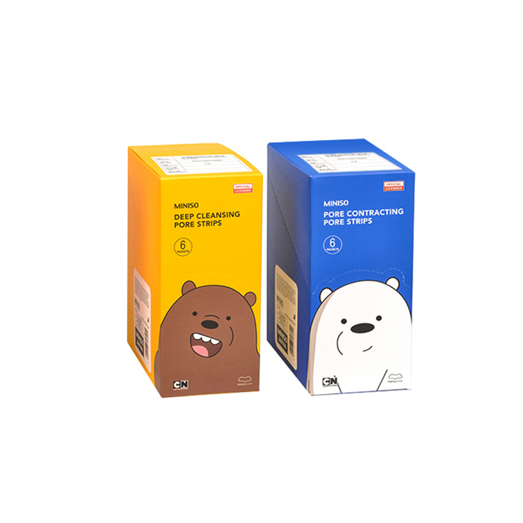 Custom Box for Cosmetic Beauty Skin Care Package Box With Cut The Dotted Line Art Paper Packaging Box With Logo Custom