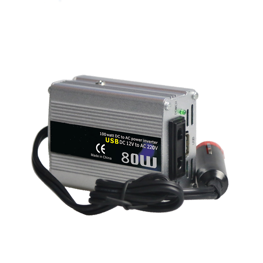 DC to AC 80W Car Power Modified Sine Wave Inverter