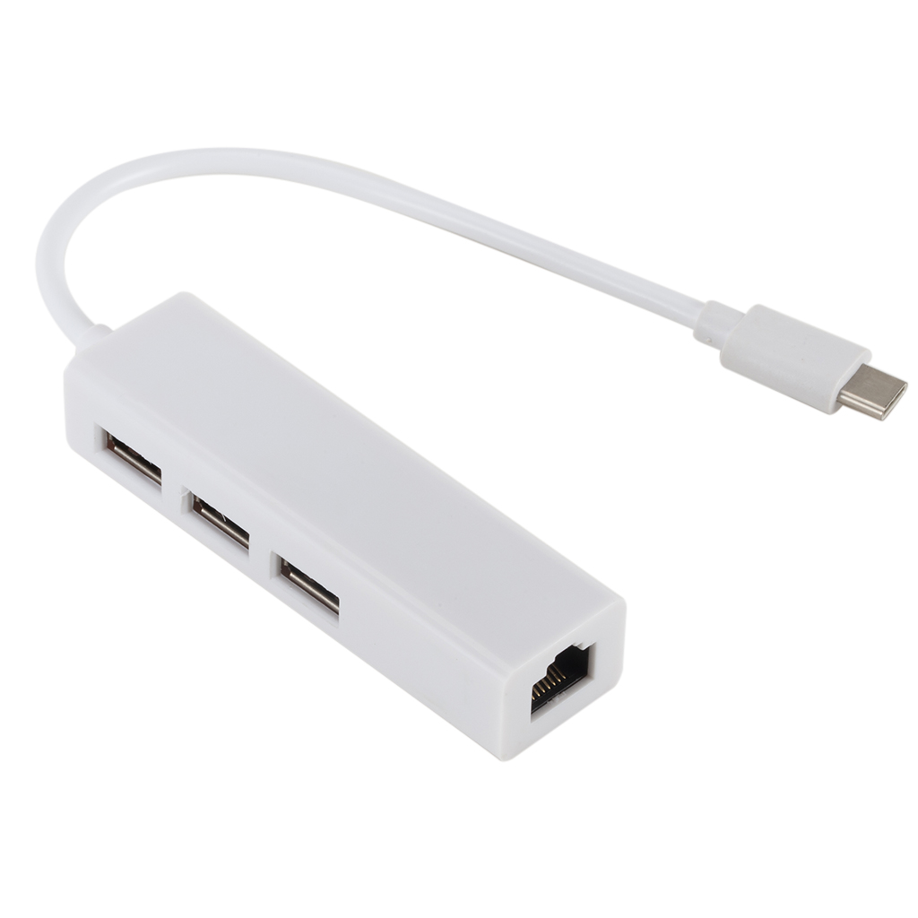 Высокое качество USB-C USB 3,1 Type-C USB RJ45 Ethernet сетевой адаптер Hub кабель для компьютера