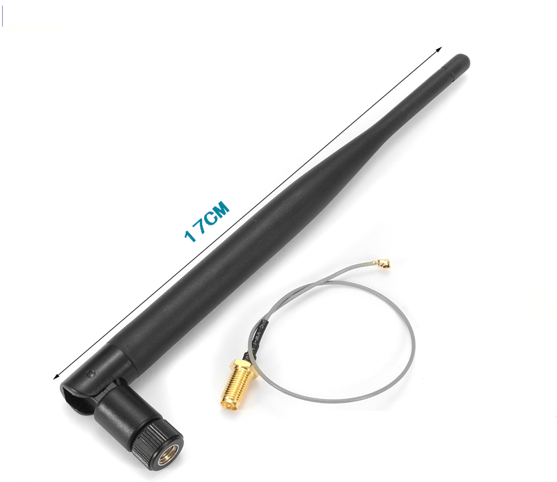 Factory high gain 5dbi router rod connector Lte wcdma gsm rubber antenna