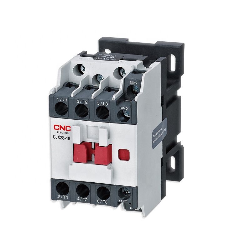 CJX2S 9amp 3 P 110V 50/60Hz 1NO + 1NC AC 3-полюсный магнитный контактор