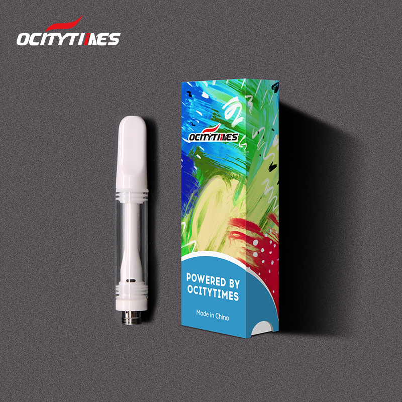 Empty CG05 0.5ml/1.0ml 510 Thread Vaporizer Vape Pen Cartridge ALL CERAMIC