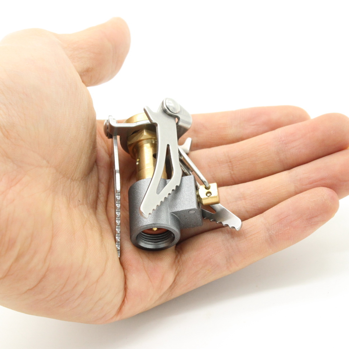 Drop Shipping Ultralight Portable Mini Burner Outdoor Camping Folding Hiking Gas Stove