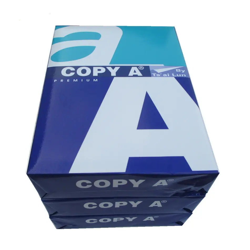 Hot sale  A4 copy paper 80 gsm 70 gsm printer ream A4 paper supplier