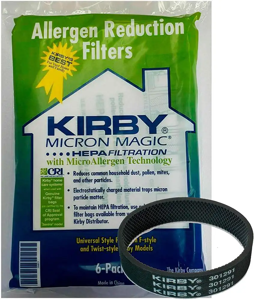 Factory Direct Supply Kirby Allergen Reduction Vacuum Bags 204811 Kirby Bags Nonwoven dust bag for vacuum cleaner parts