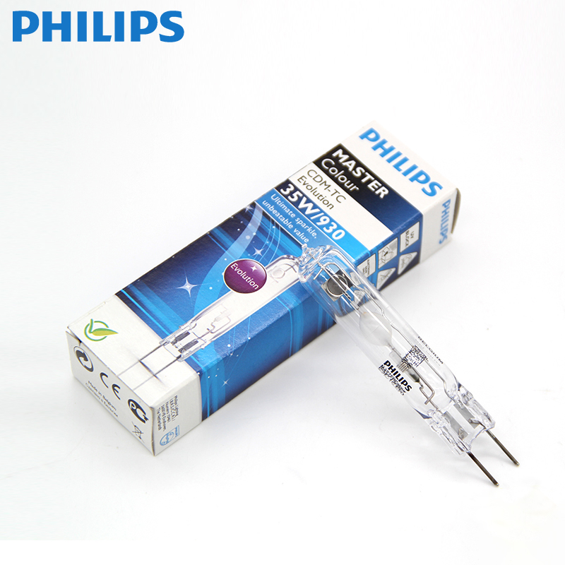 Philips MASTERColour керамическая металлическая галогенная лампа CDM-TC 35 Вт/70 Вт/830/942 односторонняя лампа G8.5 50 Вт/930 керамическая металлическая галогенная лампа