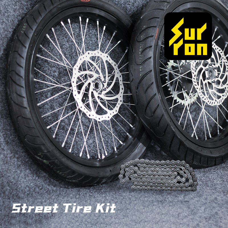 Комплект для переоборудования супер мото Surron для light bee X sur ron, уличные шины Sur-Ron, запчасти