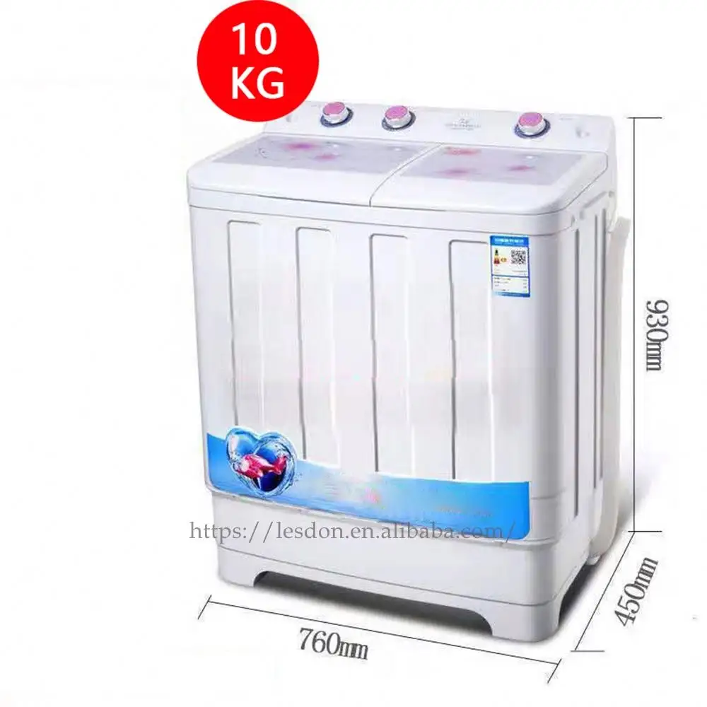 Fully automatic washer Stainless Steel Inner Drum 8kg washing machine For Home Apartment Commercial