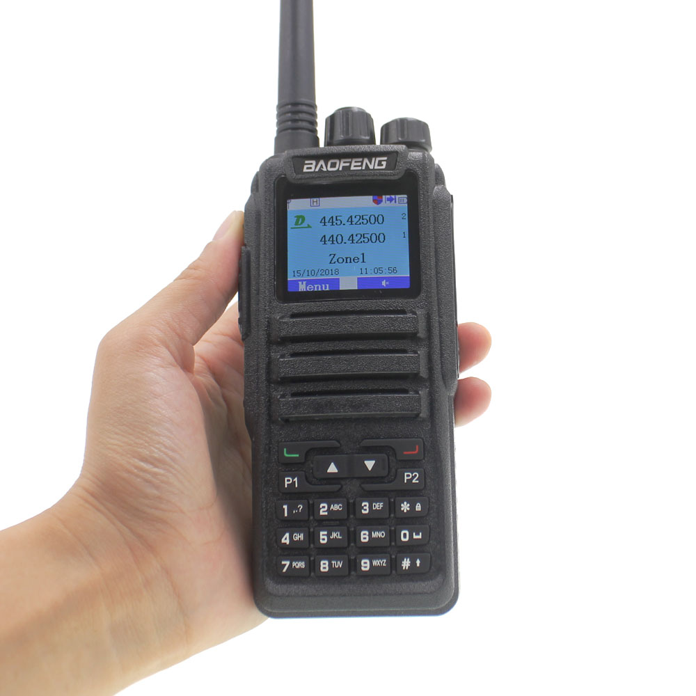 Baofeng новый запуск Двухрежимная аналоговая цифровая рация DM-1701 Tier 1 + 2 двойной временной слот Двухдиапазонная УКВ и УВЧ двухсторонняя радиосвязь