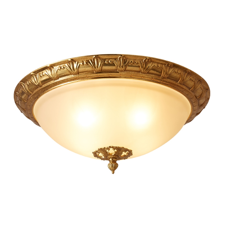 Wholesale Vintage Copper Ceiling Light Modern Design Copper Led Ceiling Lamps