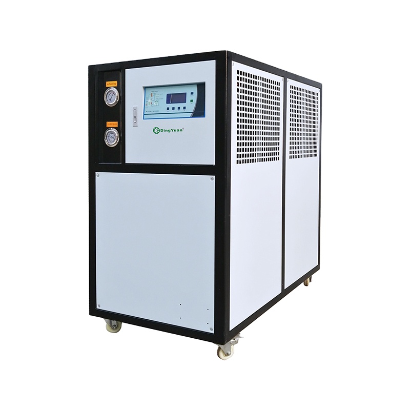 DingYuan standard CE industrial chiller machine Plastic rubber processing Air Cooled Water Chiller