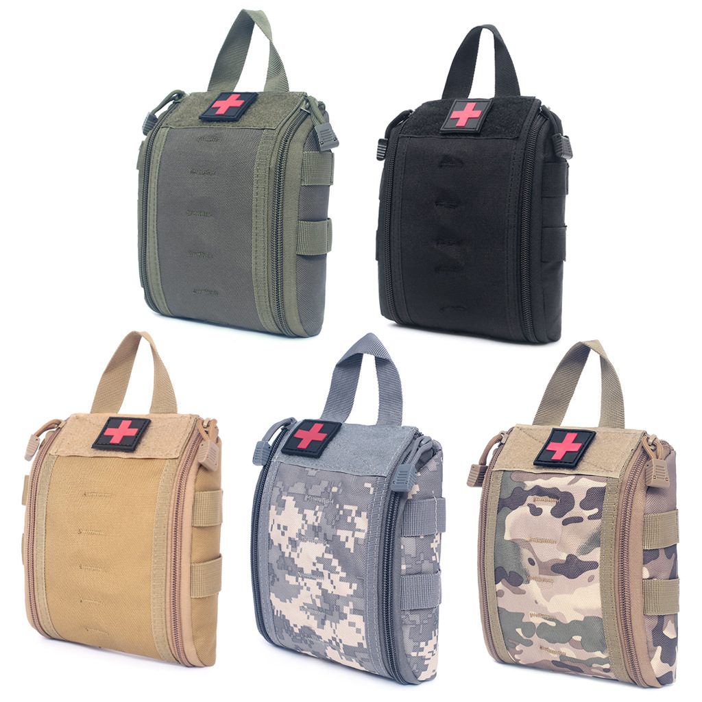 Multifunction tactical EDC Lifesaving Heavy Duty molle pouch first aid kit