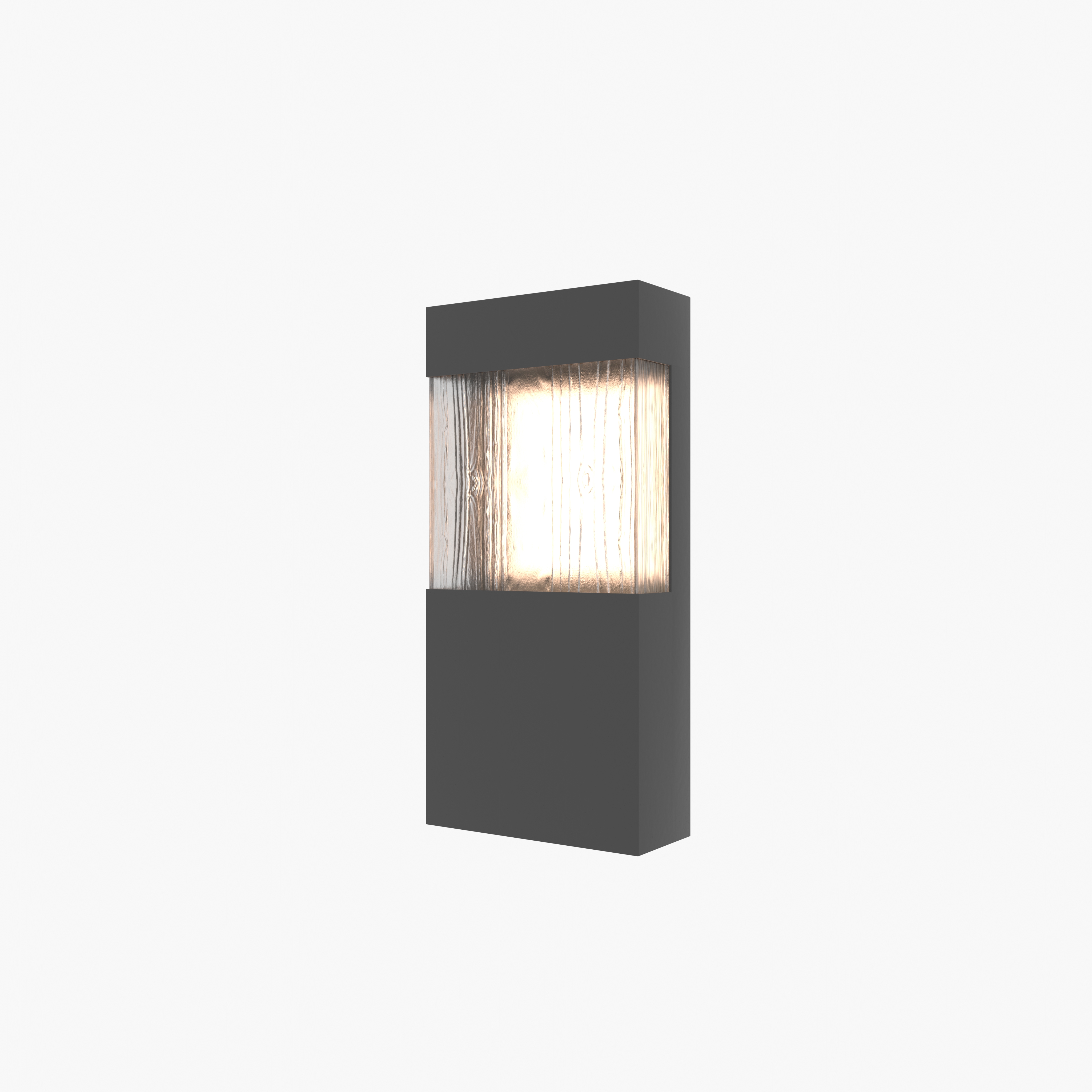 wholesale Black LED 10w outdoor wall lighting water pattern glass