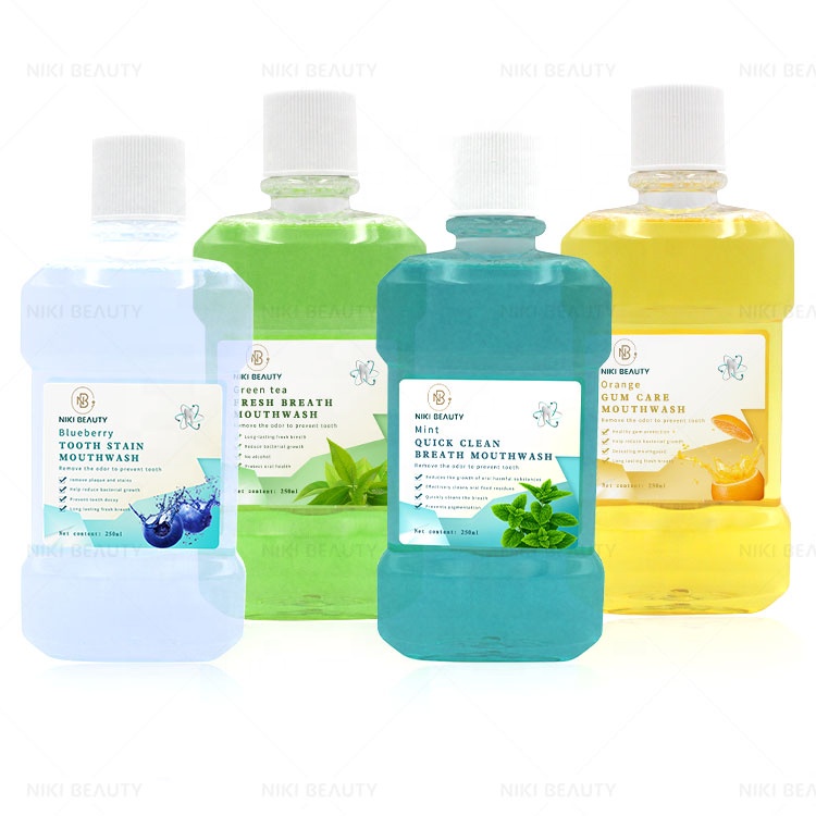 OEM China Dental Travel Natural Herbal Therabreath Antiseptic Mouthwash