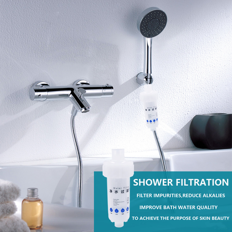 Portable Home Use Water Purifier Filter Anti Scale Shower Filters Washing Machine Water Filters