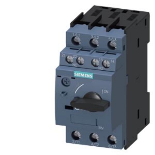 Автоматический выключатель Siemens 3RV6011-1AA15 для защиты двигателя, стандартная коммутационная способность 1,1-1,6