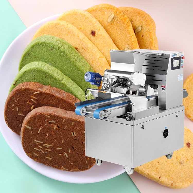 Commercial Automatic Stainless Steel Cookies Mould Press Slicer Sets small cookie cutter machine Cookies Production Line