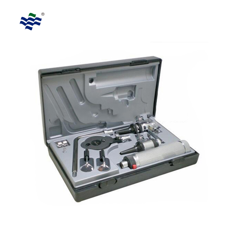 US Hot Sale Veterinary Otoscopio Ent Diagnostic Otoscope Ophthalmoscope Set