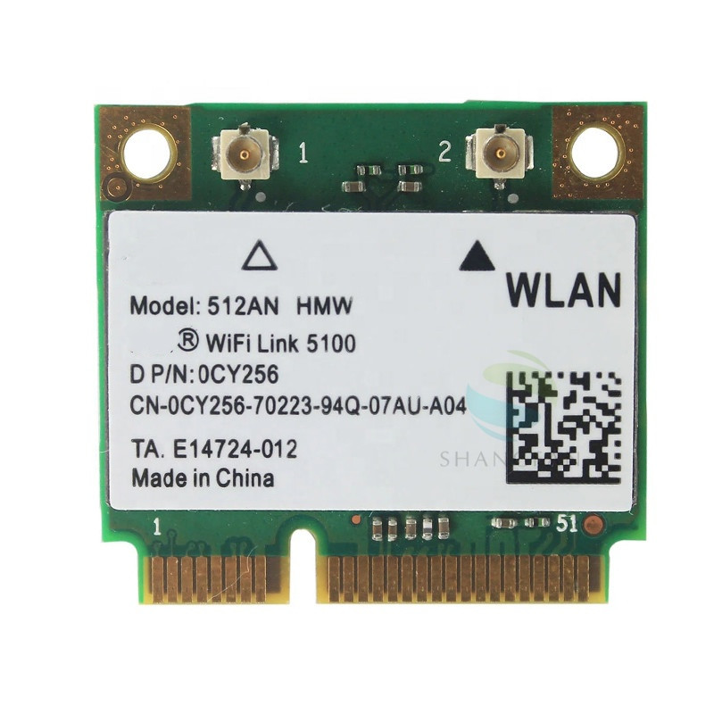 Беспроводной адаптер, карта Wi-Fi Link 5100 5100agn 512AN_HMW A/G/N, двухдиапазонный Wi-Fi WLAN, Половина Mini PCIe для dell, acer, asus