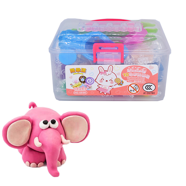 Coloured Plasticine Modeling Clay playdough Tools Set Slime Playdough