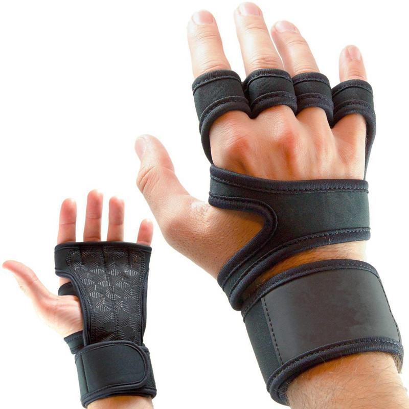 Custom Neoprene Weightlifting Gloves Adjustable custom color logo Neoprene Gym Fitness Weightlifting Gloves
