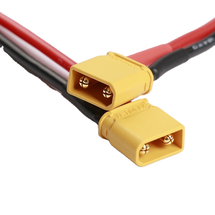 XT30U штепсельная Вилка для мужчин и женщин с проводом 18AWG силиконовый провод FPV через машину модель UAV аксессуары для самолетов