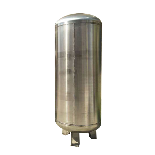 Hiross Factory Direct Stainless Steel Air Receiver Compressor Air Tank