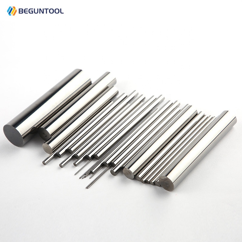 Tungsten Steel Round Rod Super Hard Wear High Precision Dimension CNC Machining Thimble Carbide Rod Tungsten Steel Bar