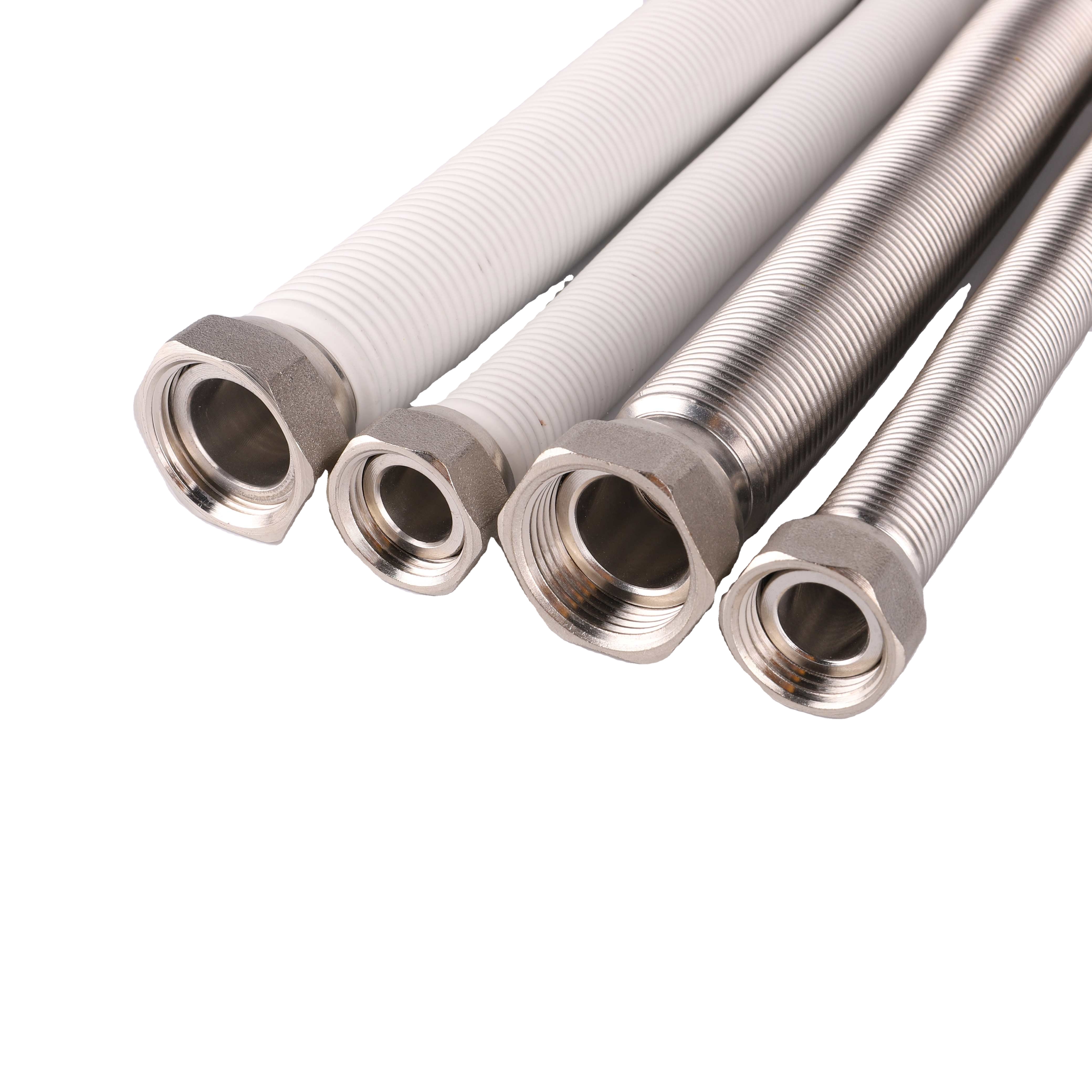 Free Samples ZG-BRZ 80/150mm Extensible Flexible Metal Hose Comply With UNI 7129
