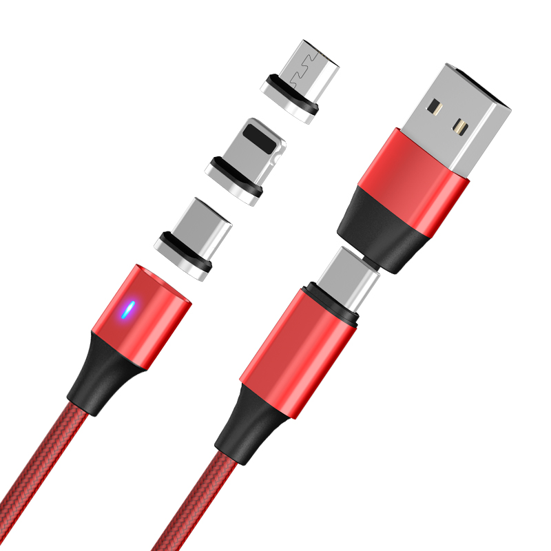 Hot sell magnetic charging cable PD 60W fast charger cable for iphone huawei xiaomi vivo oppo data cable
