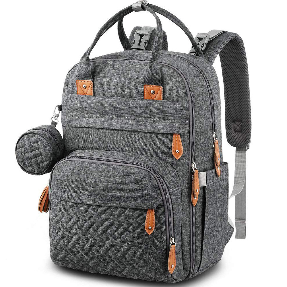 Wholesale Foldable Waterproof Large Travel Bag Portable Baby Diaper Bed BackPack With Changing Station