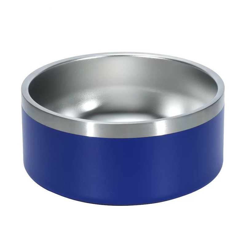 Customize logo manufacturer stainless steel pet dog food bowl