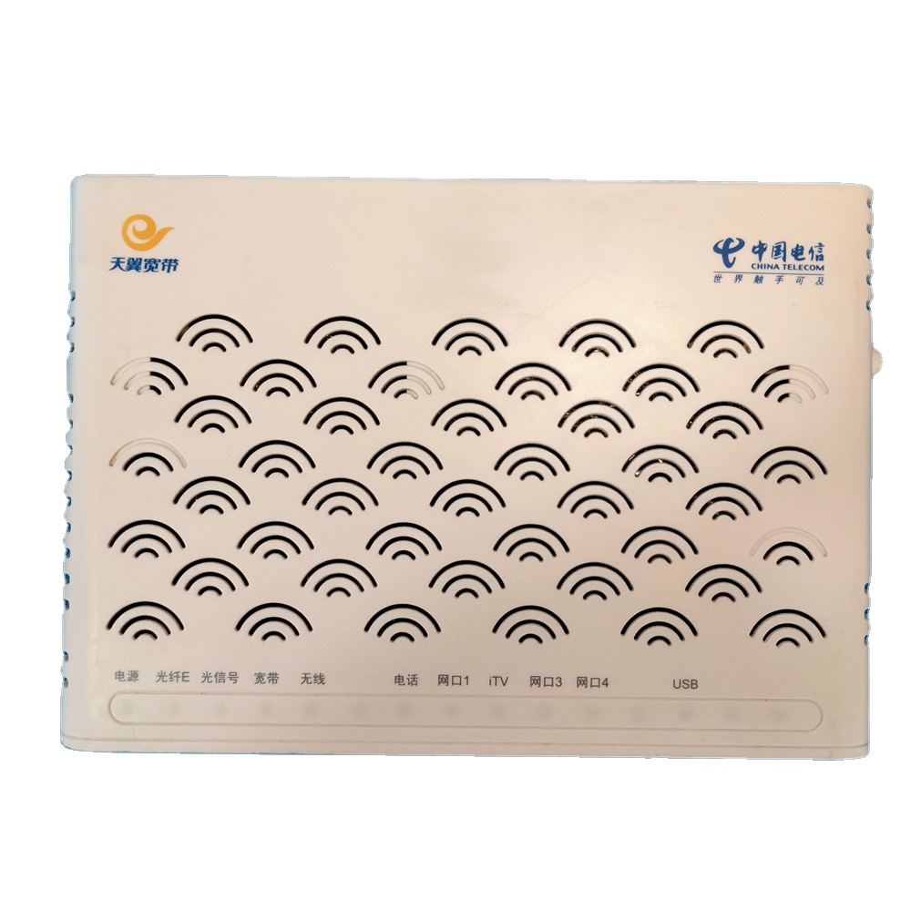 Прочный используемый ZTE F460 1GE 2 Кастрюли ITV WIFI EPON ONU ONT FTTH модем с английской версией