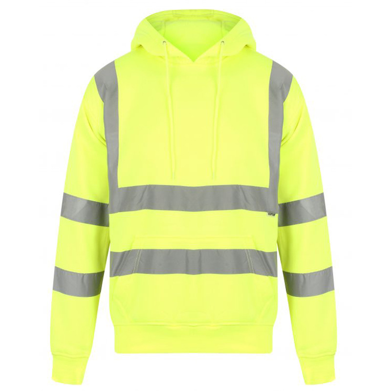 Толстовка JINTENG Hi Vis, светоотражающая толстовка с капюшоном, защитная одежда, толстовка