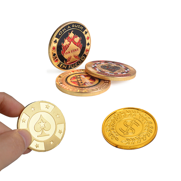 Оптовая продажа, недорогая металлическая аркадная игровая машина, жетон для серебряных монет для настольного толкателя, Золотой жетон, игровые мойки для монет
