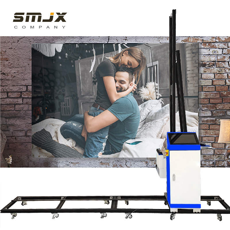 SONGMAO 20 m2/H автоматический 3D принтер для настенного струйного настенного принтера 5D УФ Вертикальная живопись